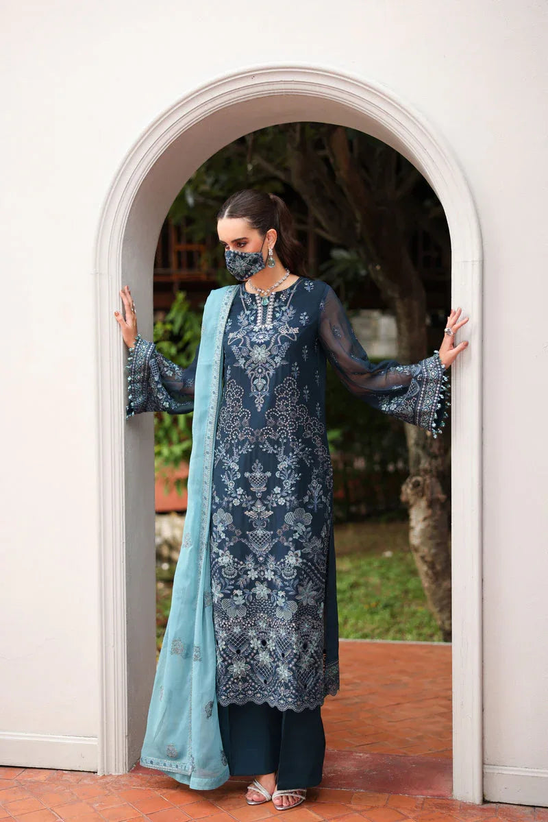 Flossie | Naayab Formals | K-108 - Aqsa Fabrics
