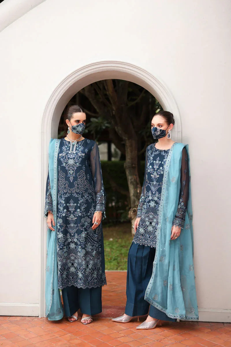 Flossie | Naayab Formals | K-108 - Aqsa Fabrics