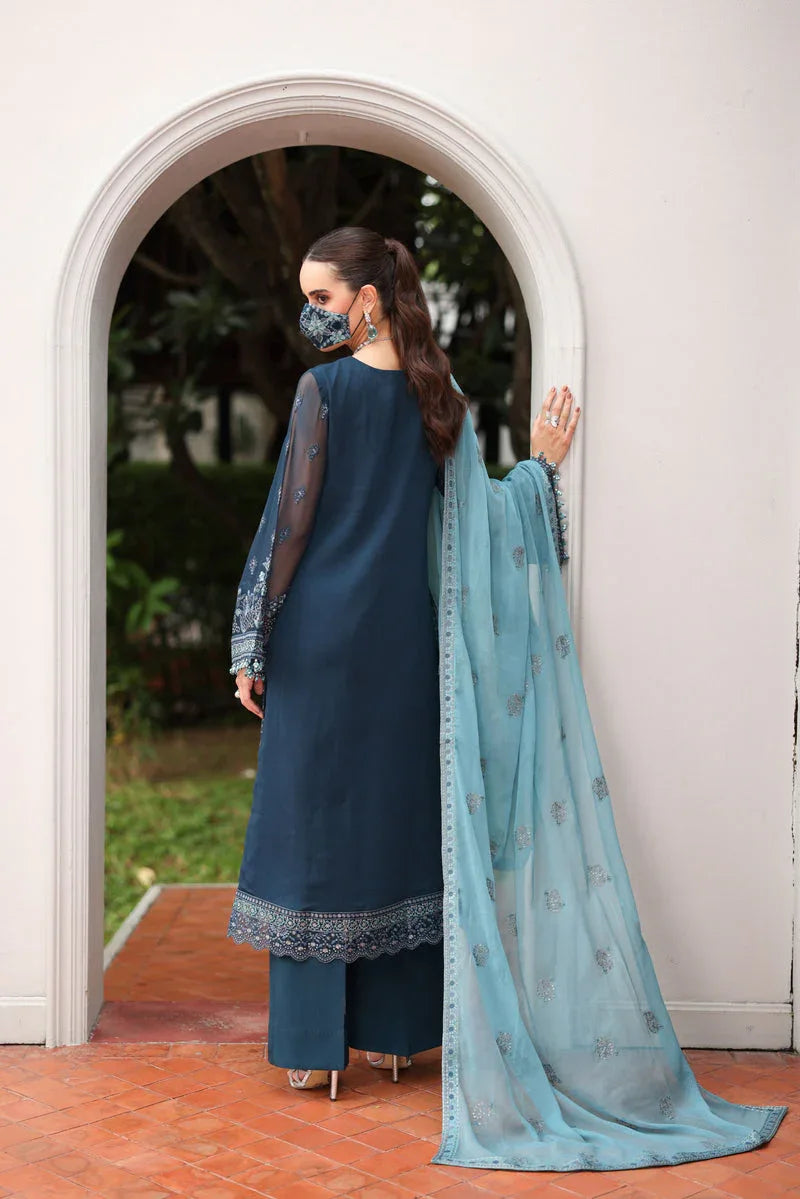 Flossie | Naayab Formals | K-108 - Aqsa Fabrics