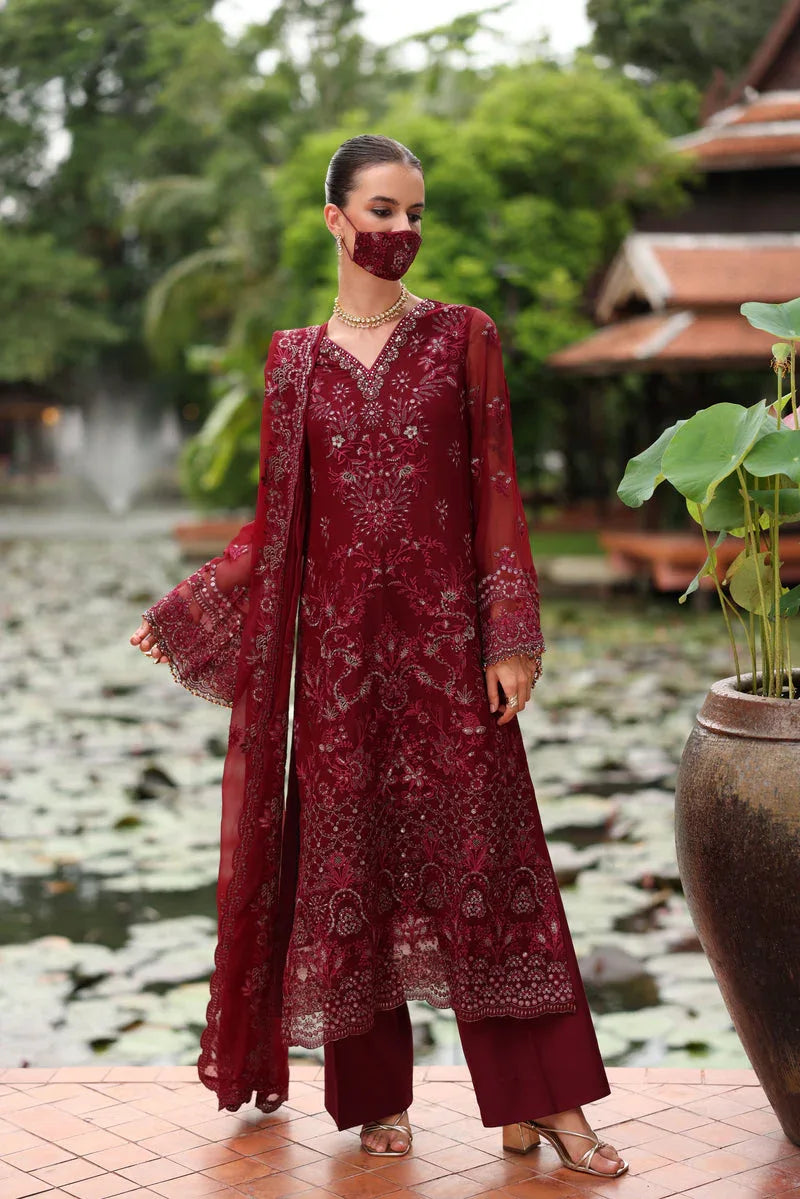 Flossie | Naayab Formals | K-105 - Aqsa Fabrics