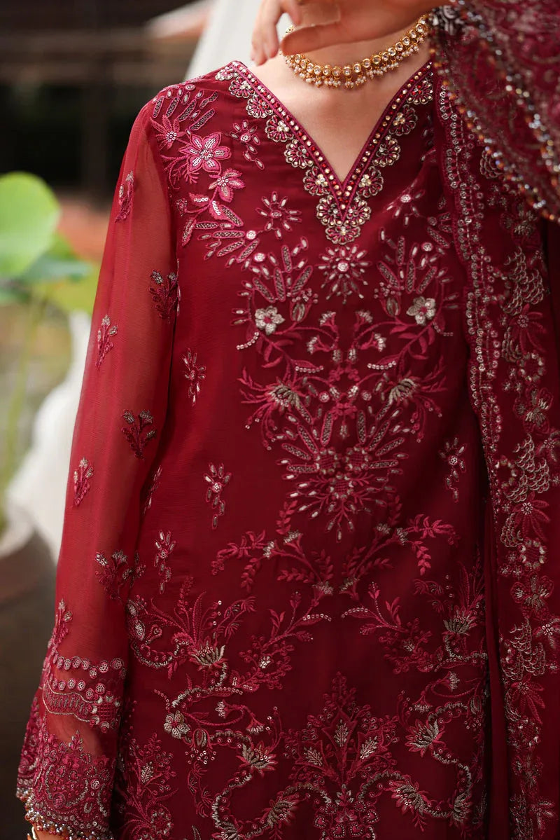 Flossie | Naayab Formals | K-105 - Aqsa Fabrics