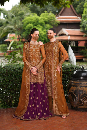 Flossie | Naayab Formals | K-103 - Aqsa Fabrics