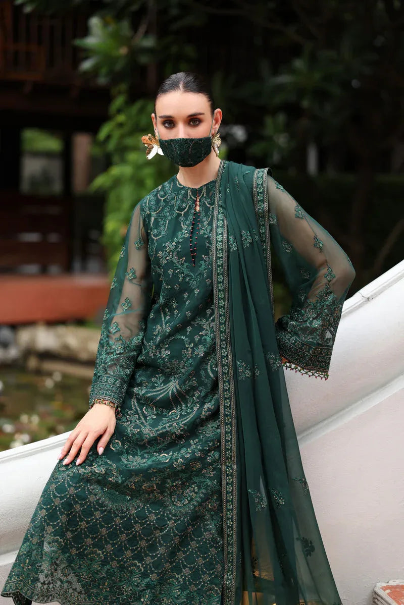 Flossie | Naayab Formals | K-106 - Aqsa Fabrics