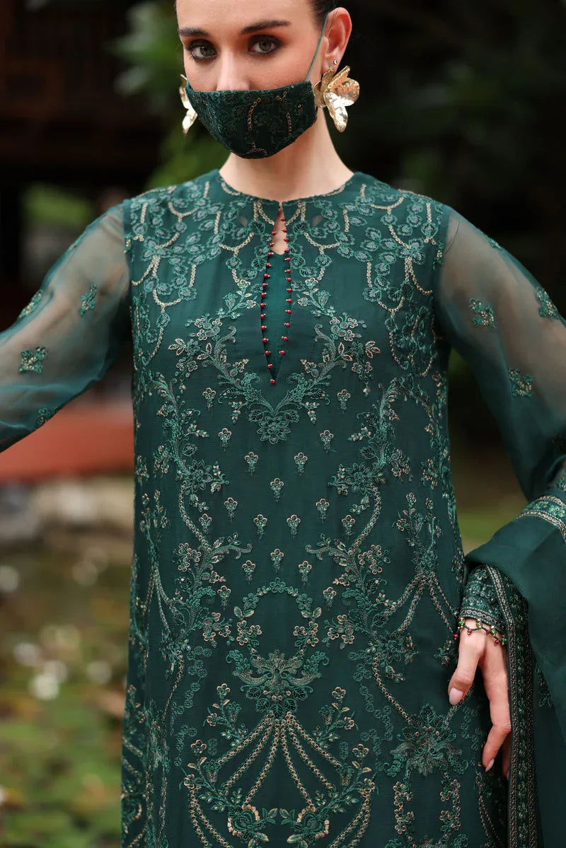Flossie | Naayab Formals | K-106 - Aqsa Fabrics