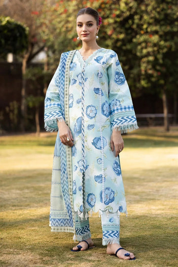 Alizeh | Sheen Lawn Prints 25 | AF-PL-6031-Laya - Aqsa Fabrics