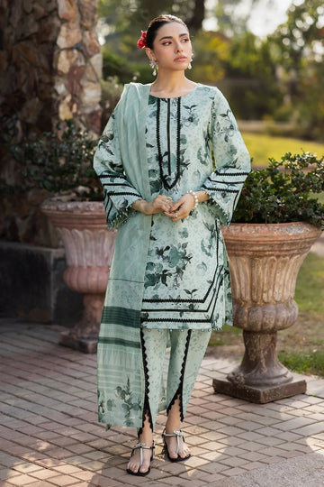 Alizeh | Sheen Lawn Prints 25 | AF-PL-6042-Arsh - Aqsa Fabrics