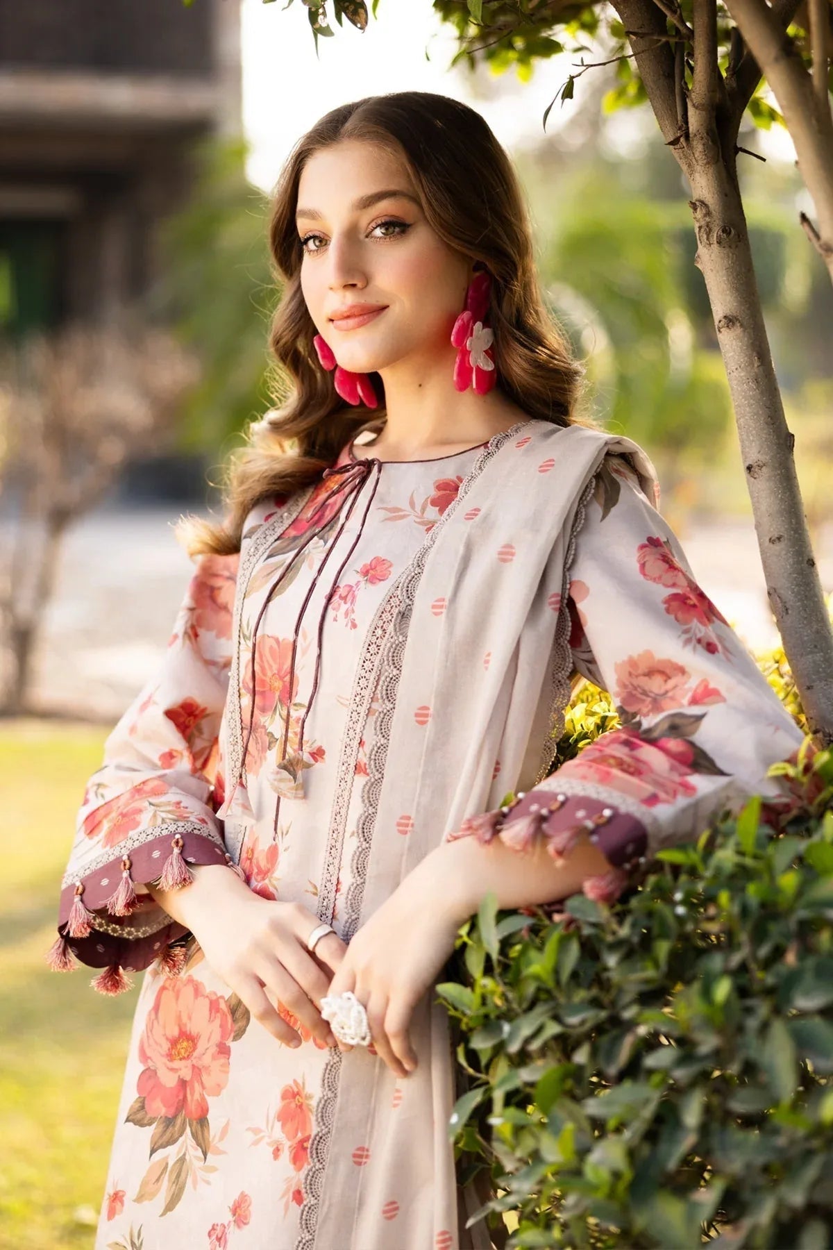 Alizeh | Sheen Lawn Prints 25 | AF-PL-6027-Sian - Aqsa Fabrics