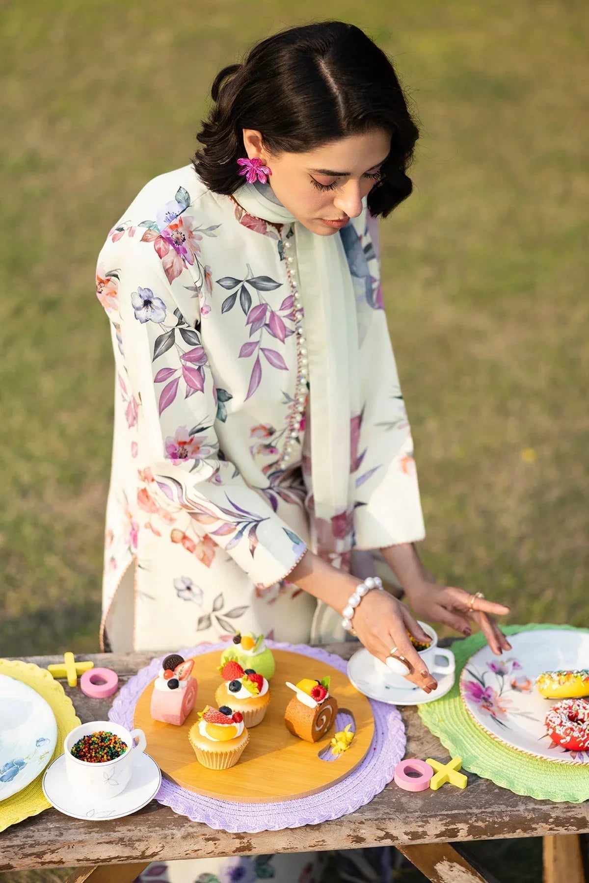 Alizeh | Sheen Lawn Prints 25 | AF-PL-6029-Minday - Aqsa Fabrics