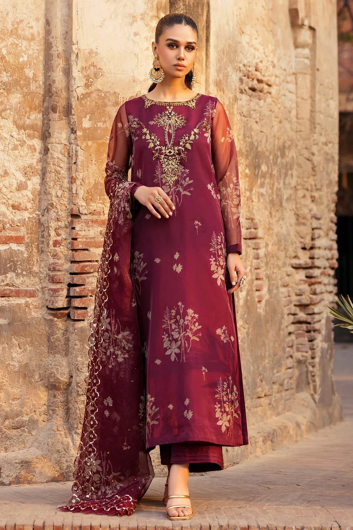 Charizma | Festive Pret | CMA-4-095 - Aqsa Fabrics