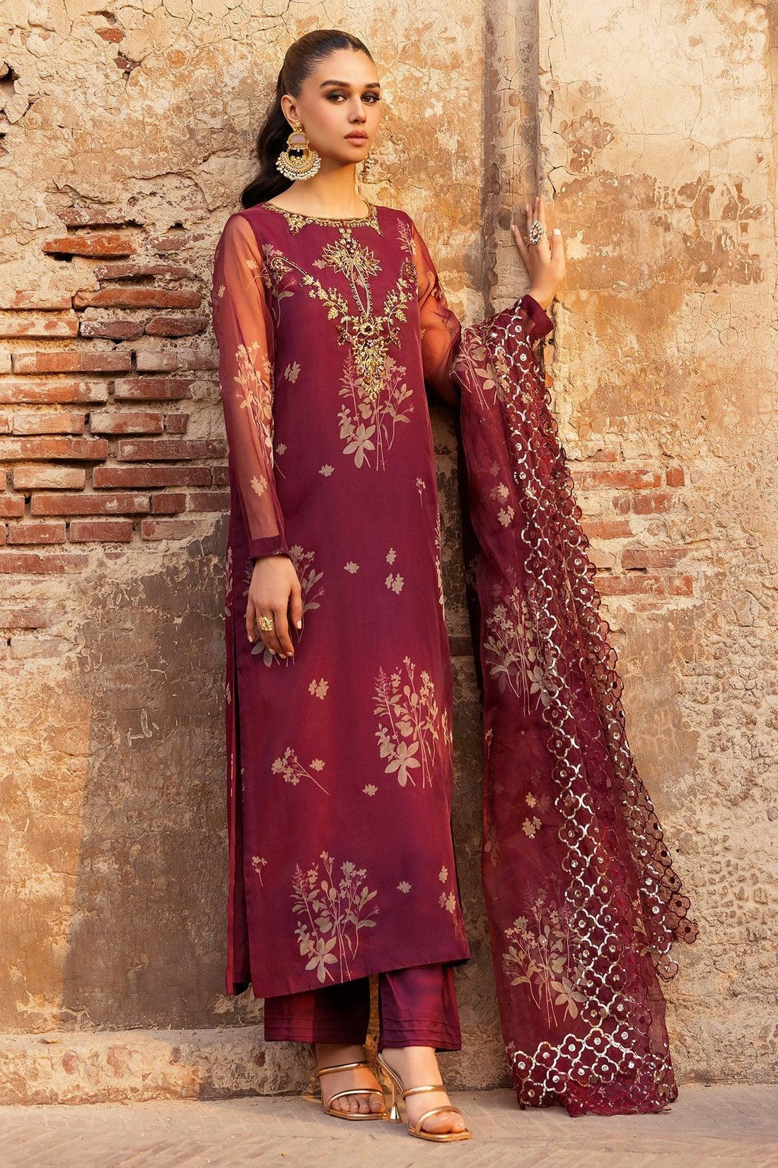 Charizma | Festive Pret | CMA-4-095 - Aqsa Fabrics