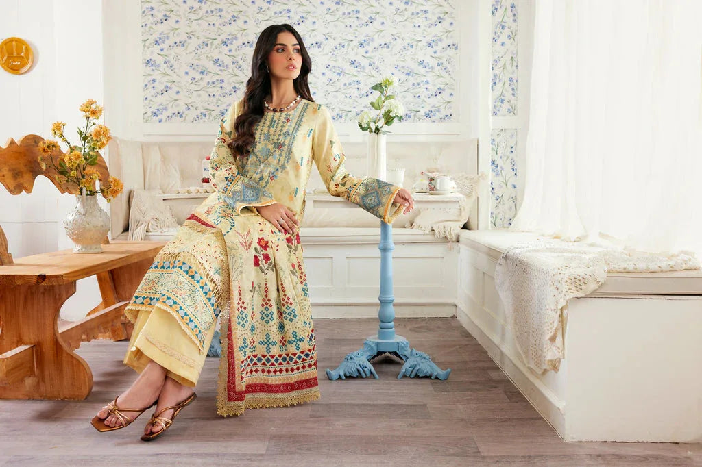 Florent | Daily Wear Vol 2 | FZD-3A - Aqsa Fabrics