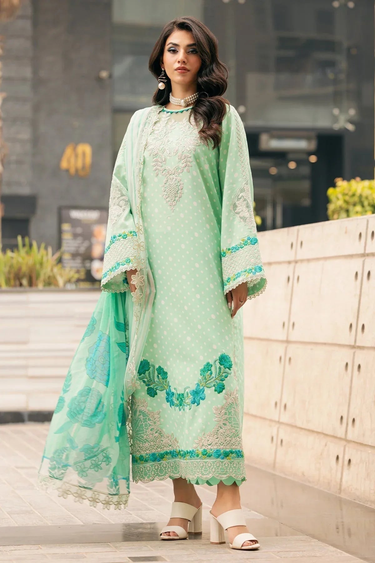 Charizma | Swiss Miss Voil Collection |  CSM5-02 - Aqsa Fabrics