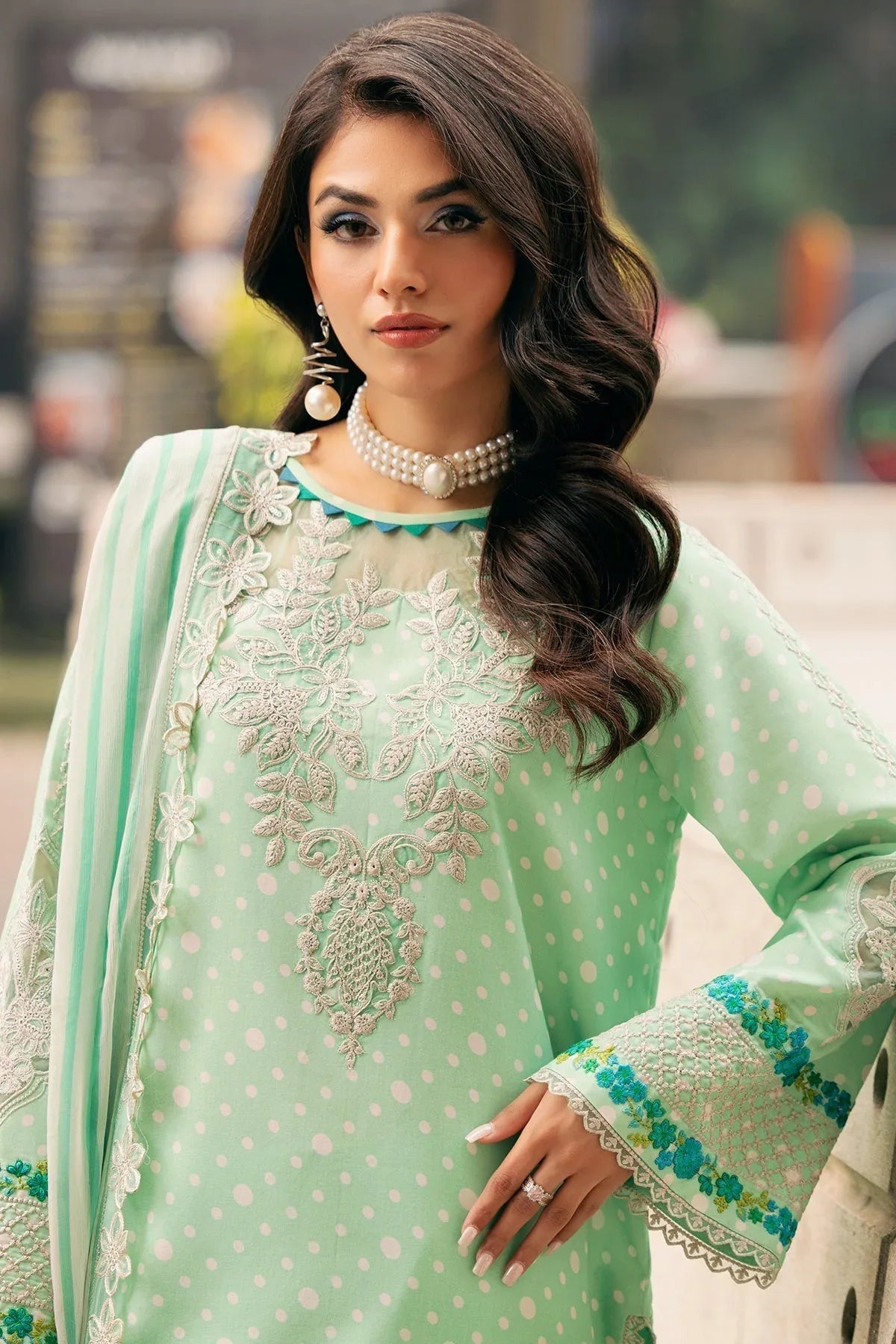Charizma | Swiss Miss Voil Collection |  CSM5-02 - Aqsa Fabrics