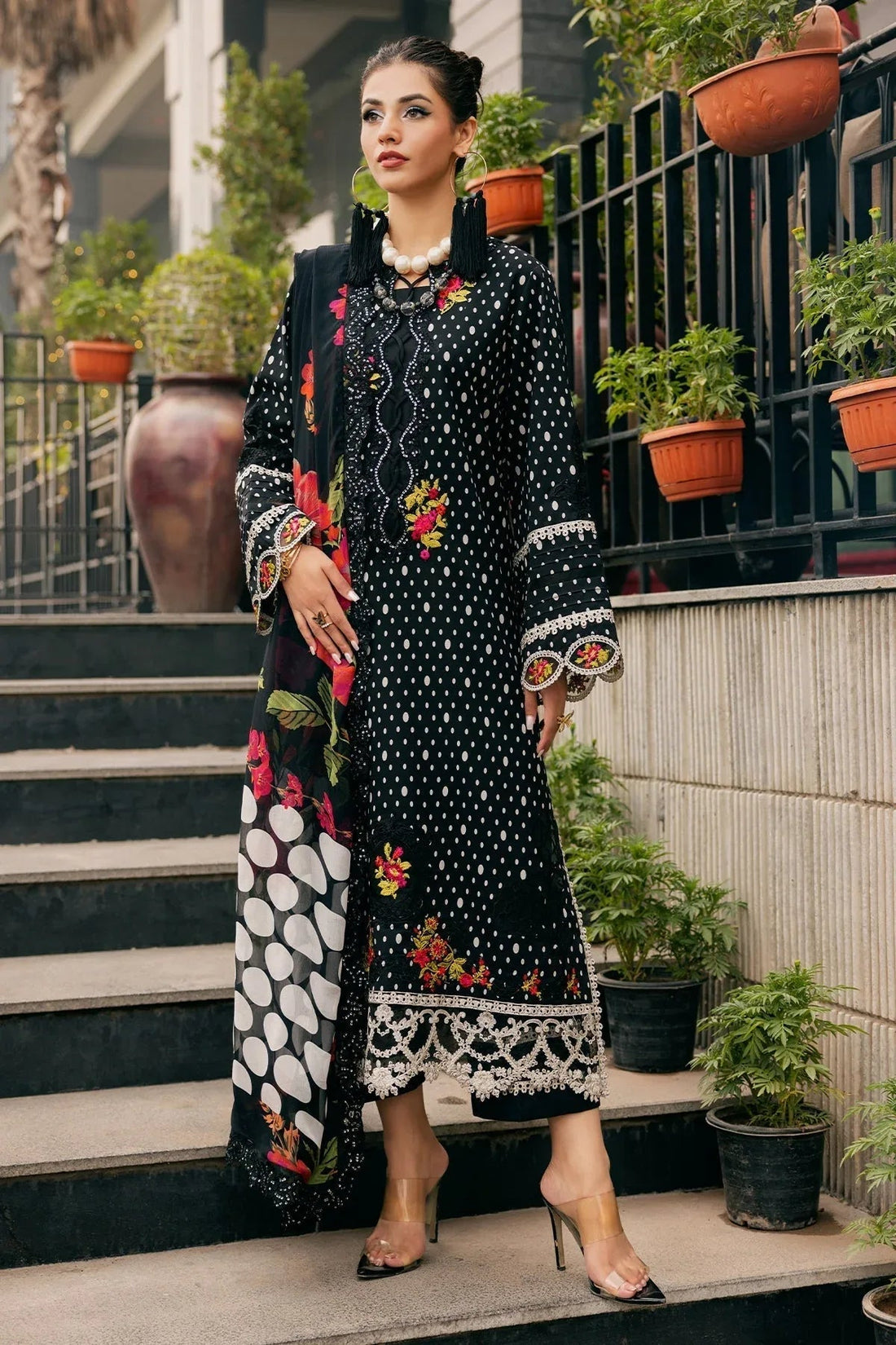 Charizma | Swiss Miss Voil Collection | CSM5-01 - Aqsa Fabrics