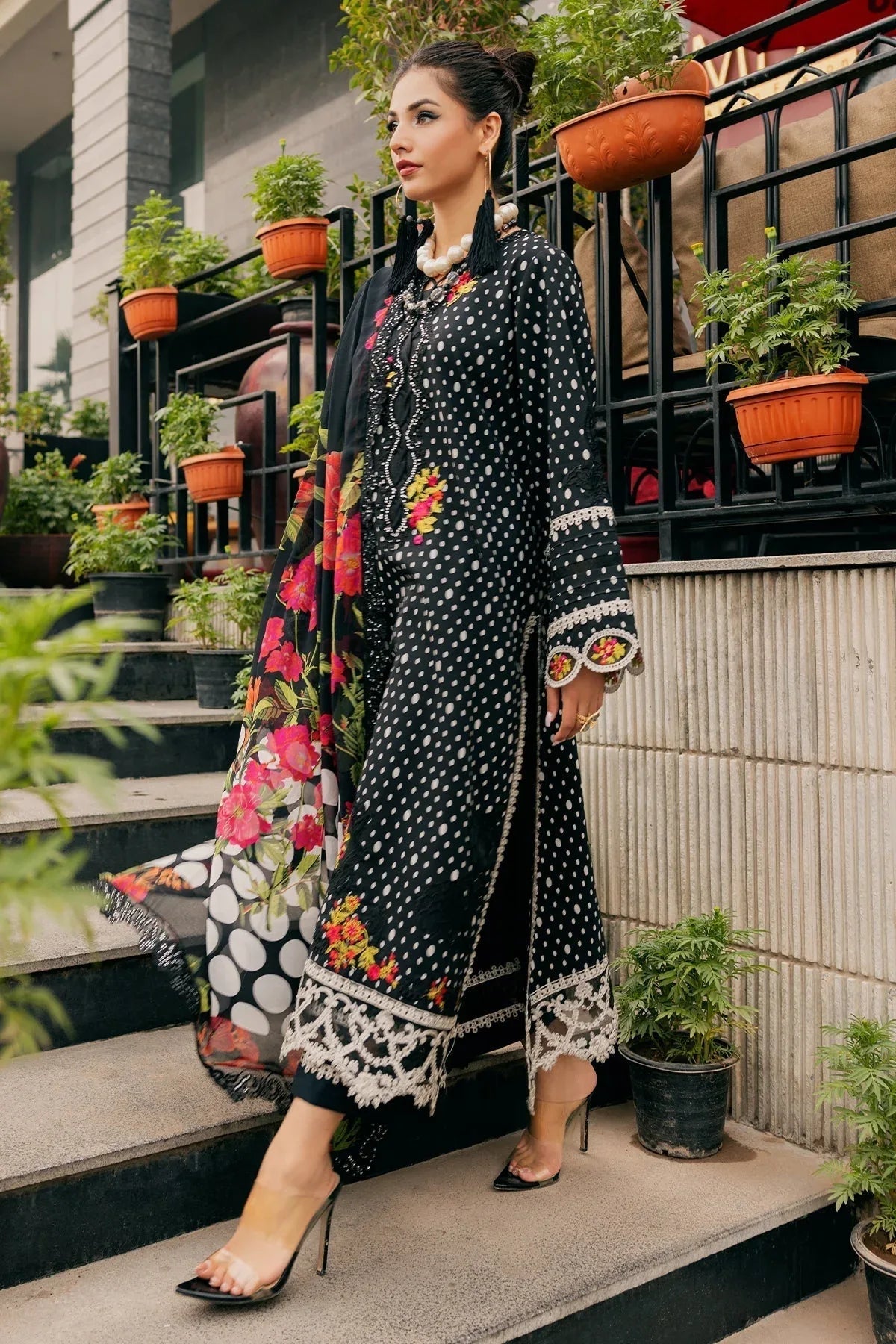 Charizma | Swiss Miss Voil Collection | CSM5-01 - Aqsa Fabrics