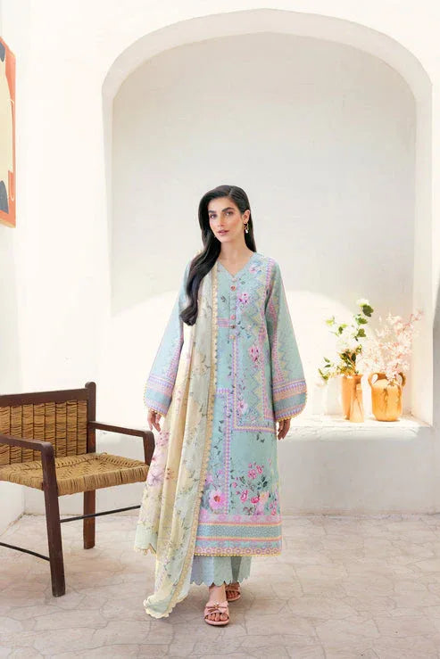 Florent | Luxury Print | FLP - 1A - Aqsa Fabrics