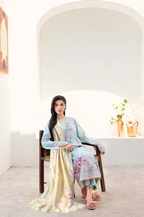 Florent | Luxury Print | FLP - 1A - Aqsa Fabrics