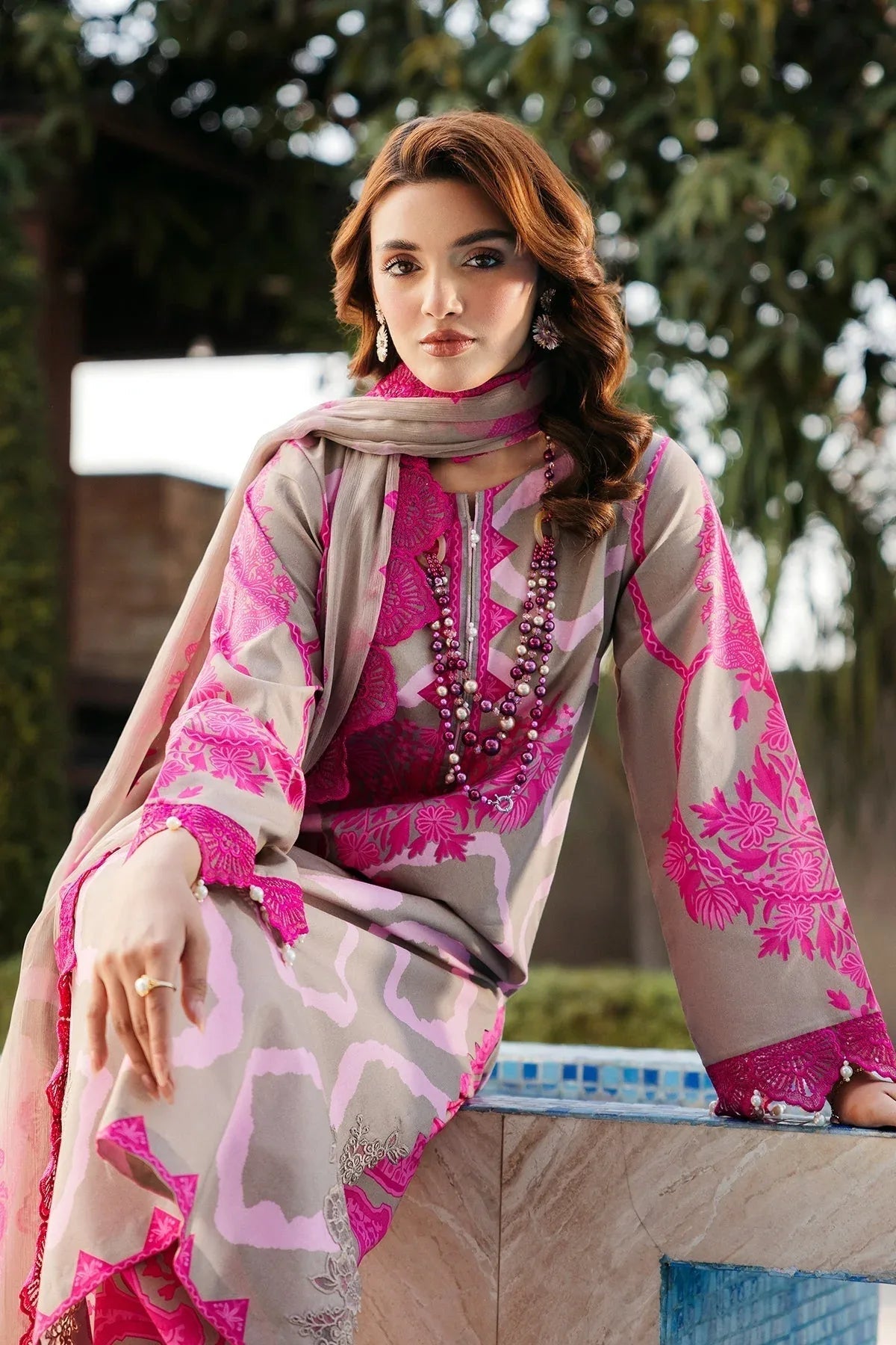 Charizma | Print Melody | SH5-09P - Aqsa Fabrics