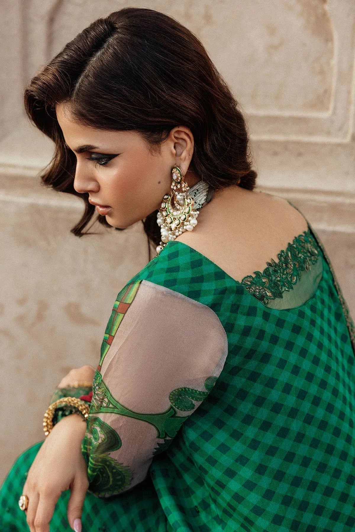 Charizma | Vasal Chiffon |  VSL25-35 - Aqsa Fabrics
