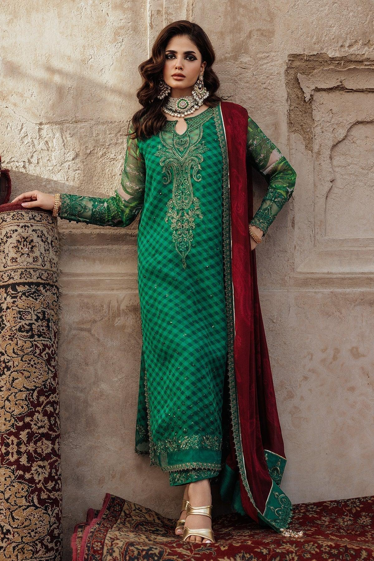 Charizma | Vasal Chiffon |  VSL25-35 - Aqsa Fabrics