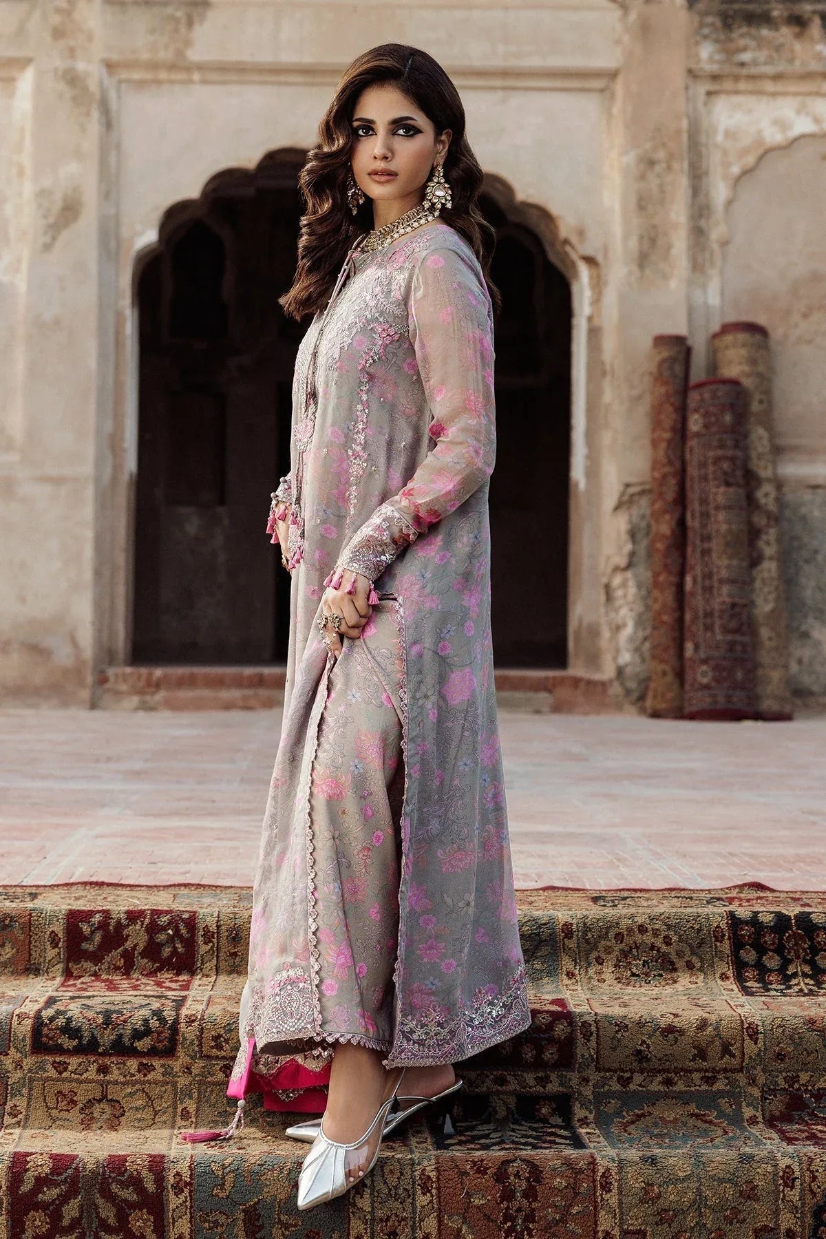 Charizma | Vasal Chiffon | VSL25-34 - Aqsa Fabrics
