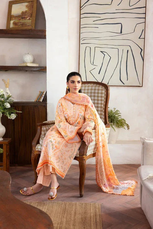 Florent | Luxury Print | FLP - 3A - Aqsa Fabrics