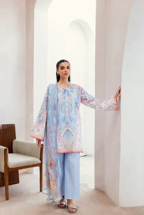 Florent | Luxury Print | FLP - 3B - Aqsa Fabrics