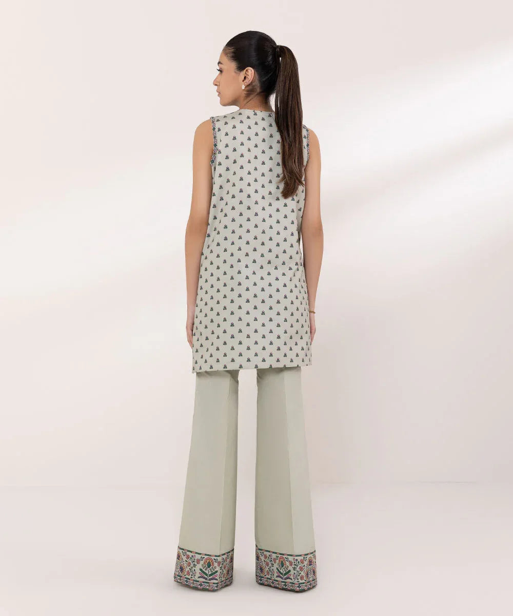 Sapphire | Intermix 2024 | Cambric Suit S-31 - Aqsa Fabrics