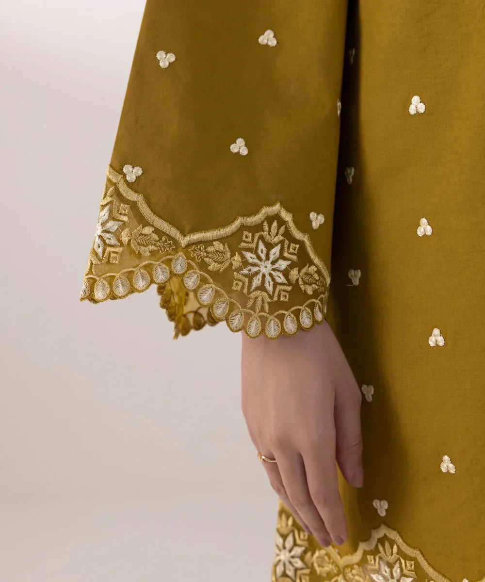 Sapphire | Intermix 2024 | Cambric Suit S-33 - Aqsa Fabrics