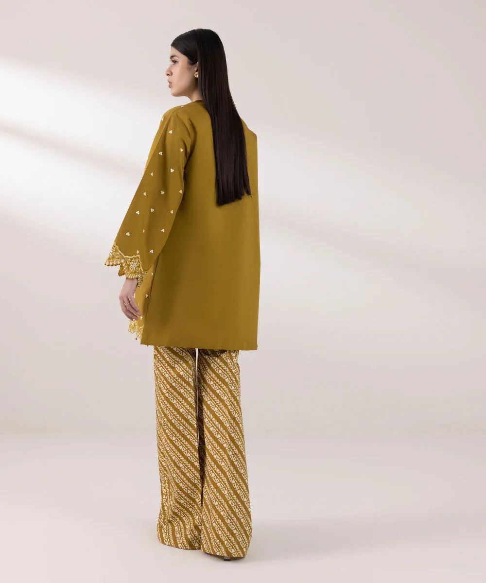 Sapphire | Intermix 2024 | Cambric Suit S-33 - Aqsa Fabrics