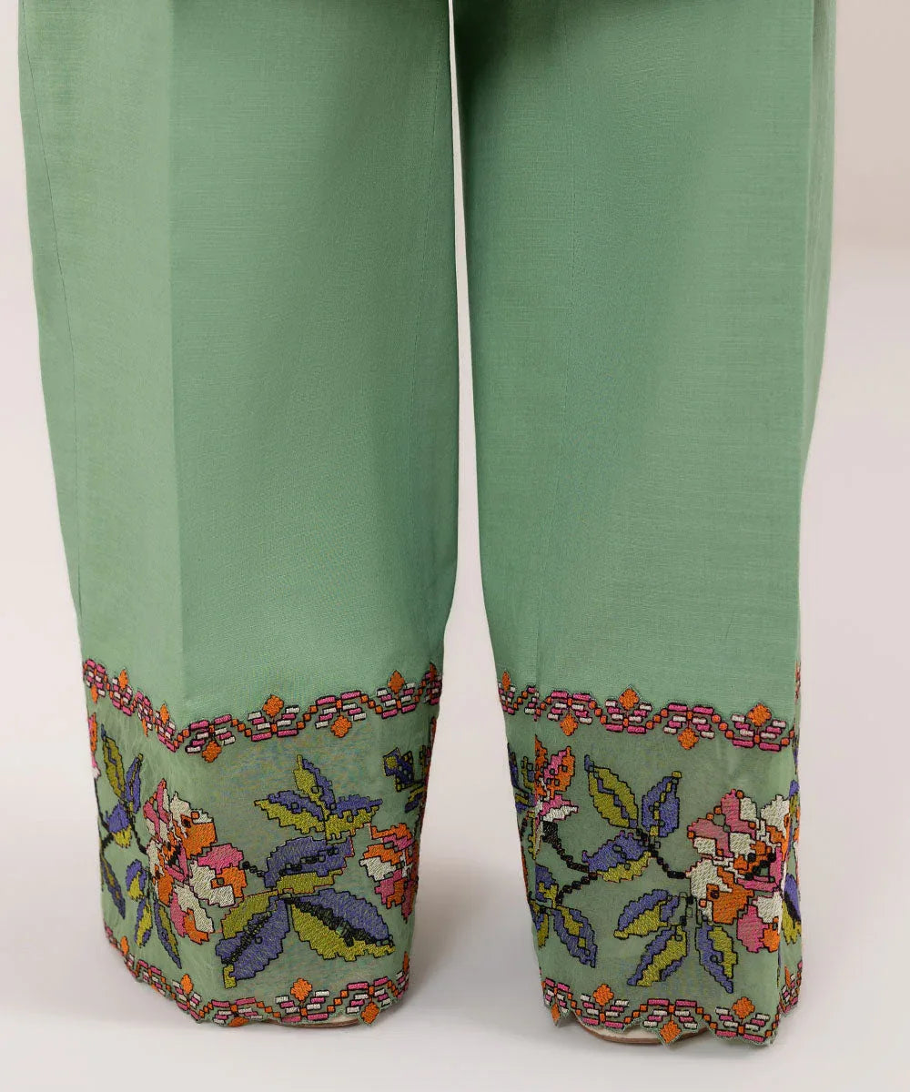 Sapphire | Intermix 2024 | Cambric Suit S-35 - Aqsa Fabrics