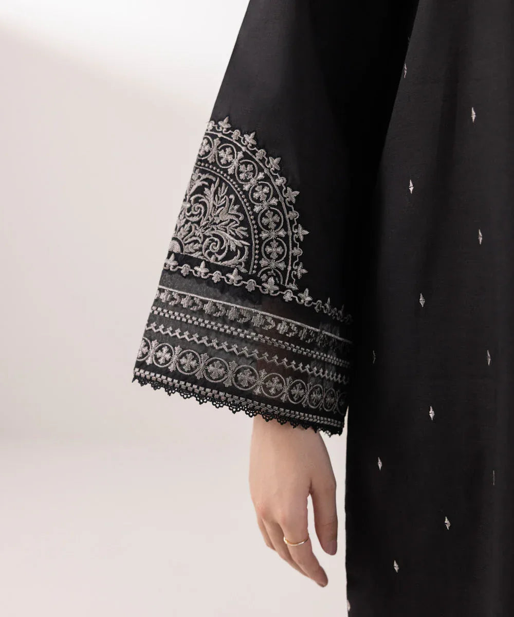 Sapphire | Intermix 2024 | Cambric Suit S-43 - Aqsa Fabrics