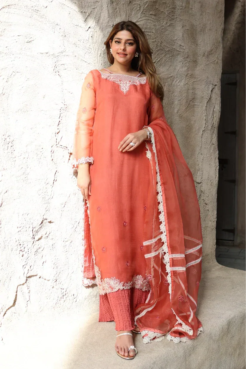 Muntaha | Zara Semi Formals | Aarzoo - Aqsa Fabrics