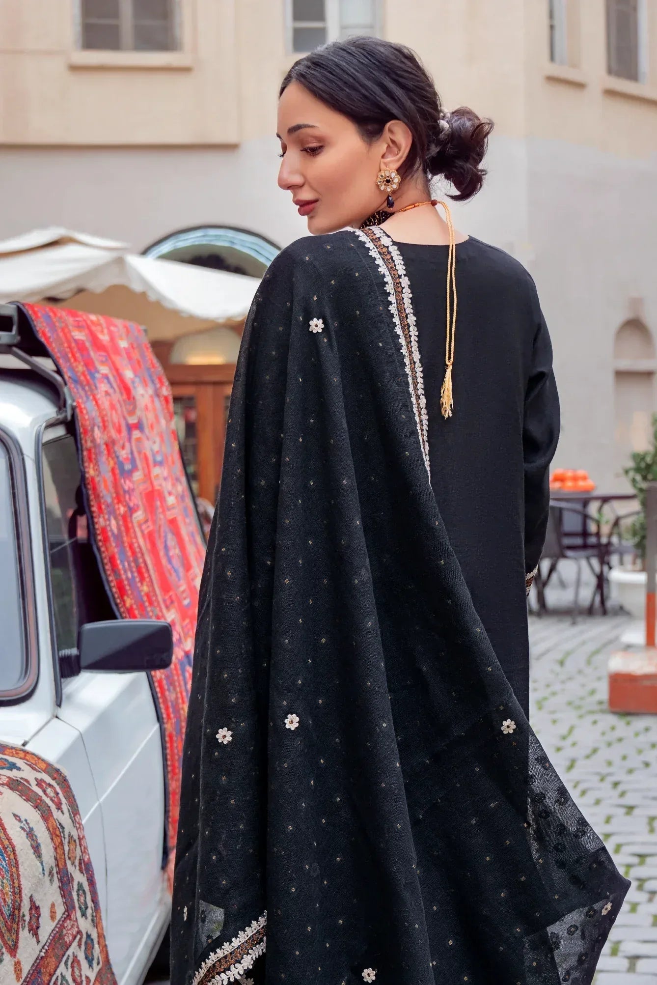 Muntaha | Noore e Zaib | Black - Raina - Aqsa Fabrics