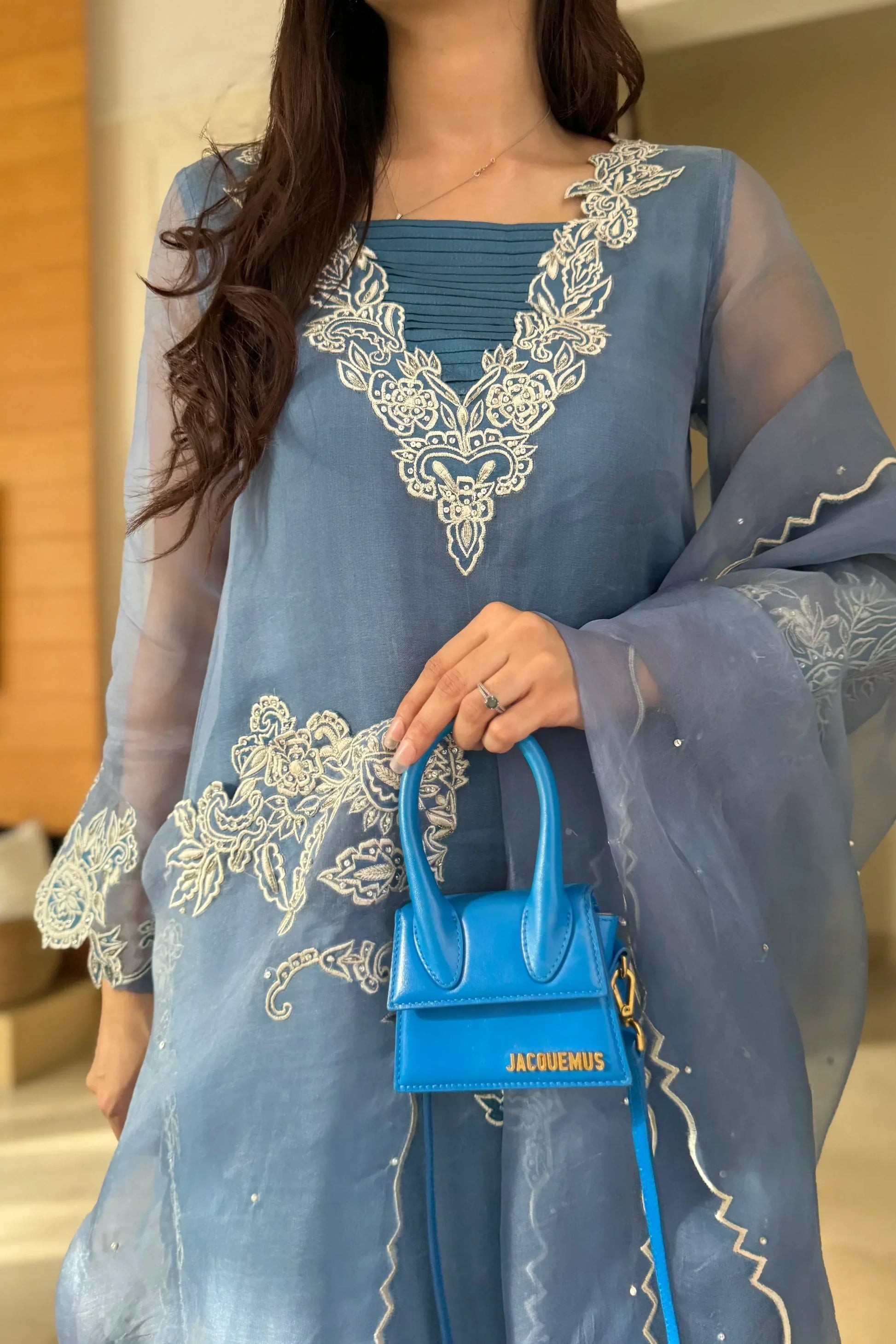Muntaha | Zara Semi Formals | Exquisite Falak - Aqsa Fabrics
