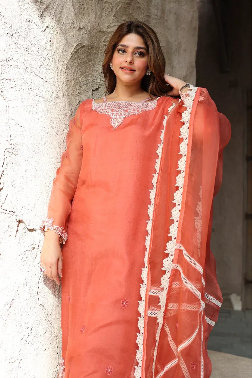 Muntaha | Zara Semi Formals | Aarzoo - Aqsa Fabrics