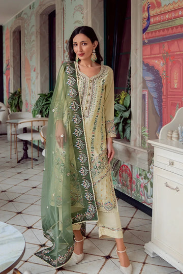 Muntaha | Noore e Zaib | Lime - Nazneen - Aqsa Fabrics