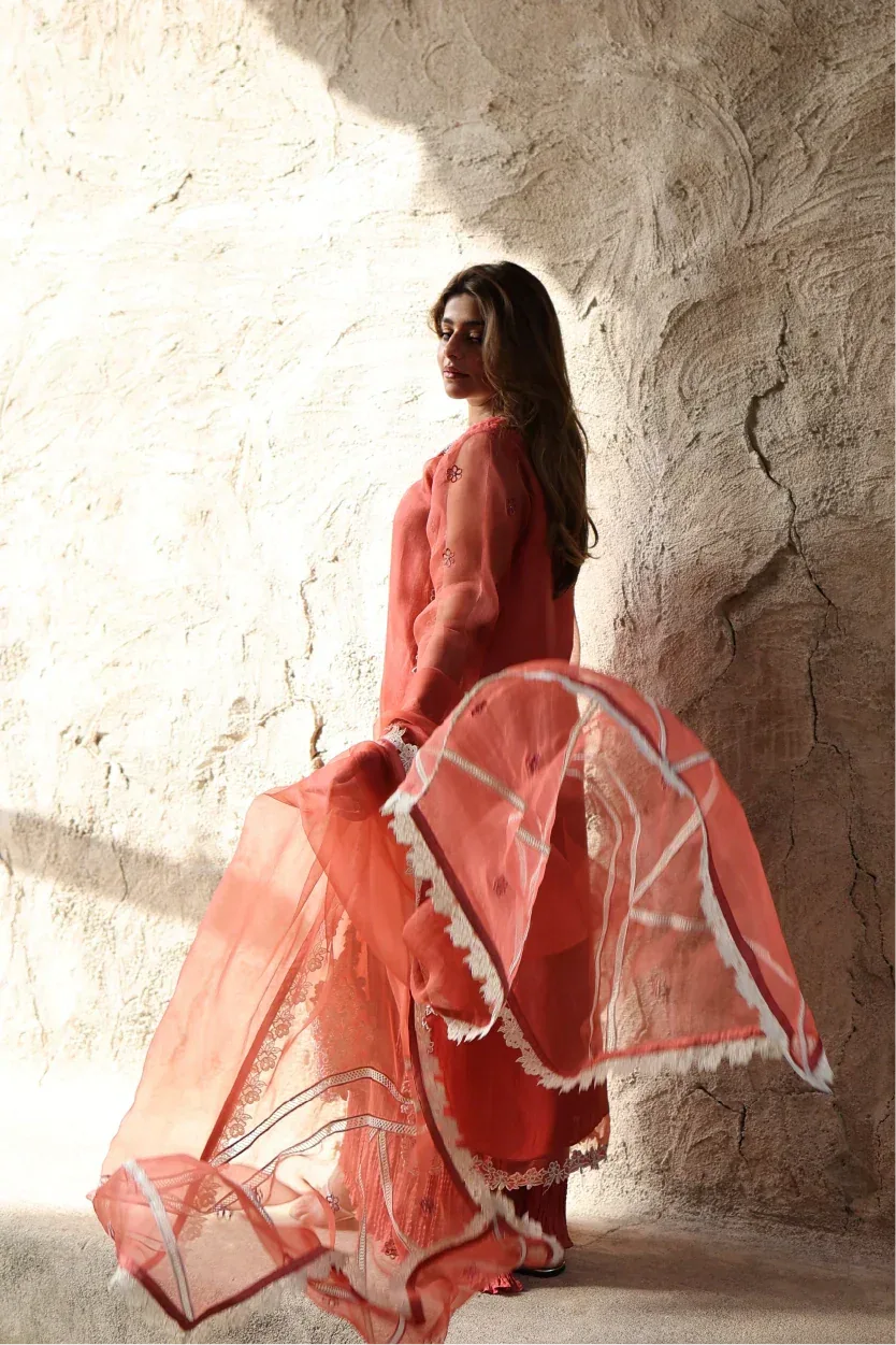 Muntaha | Zara Semi Formals | Aarzoo - Aqsa Fabrics