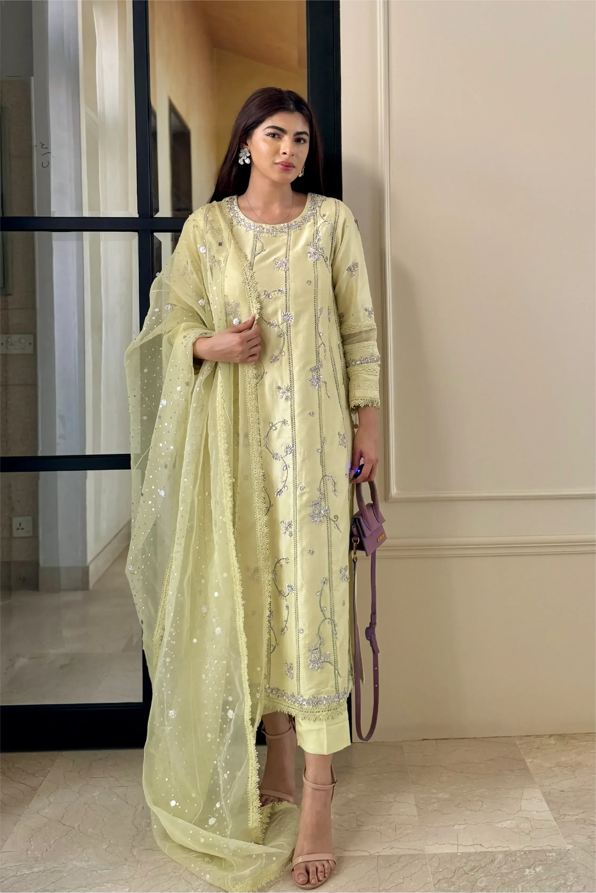 Muntaha | Formals | Kyra - Aqsa Fabrics