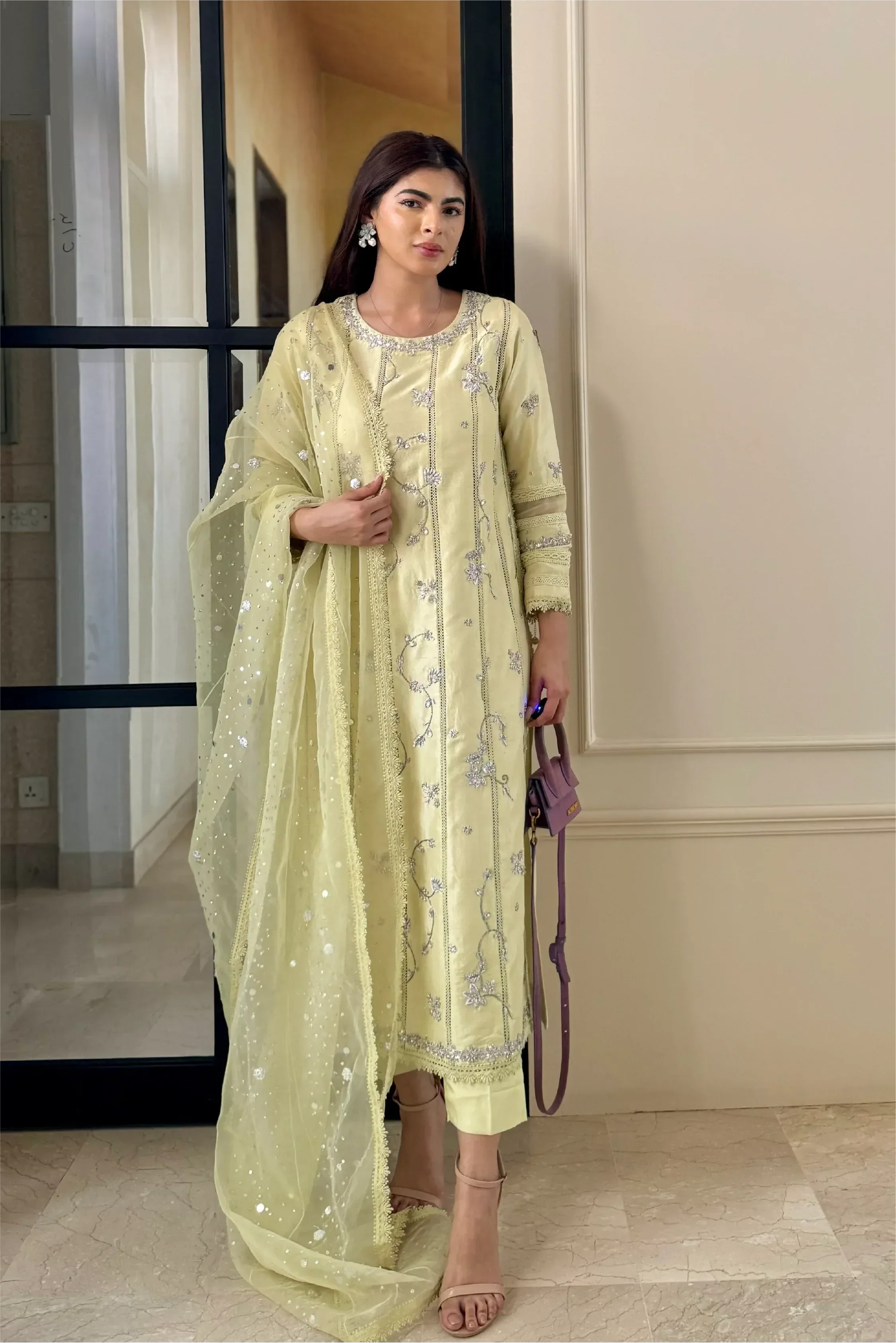 Muntaha | Formals | Kyra - Aqsa Fabrics
