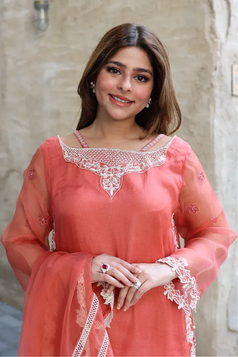 Muntaha | Zara Semi Formals | Aarzoo - Aqsa Fabrics