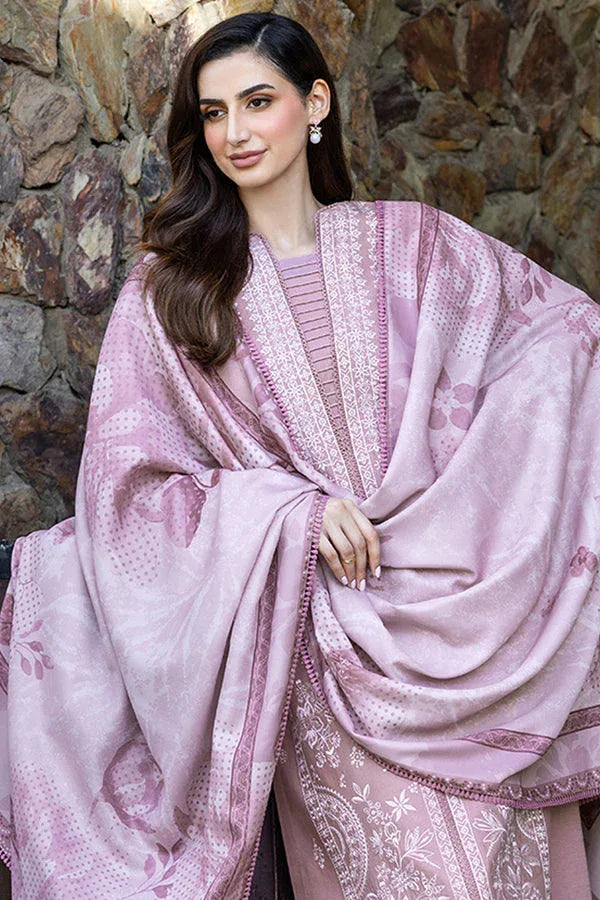 Farasha | Eminence Khaddar 25 | Blushen - Aqsa Fabrics