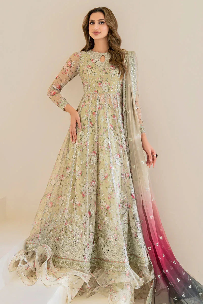 Jazmin | Formals Collection | CHIFFON UC-3048 - Aqsa Fabrics