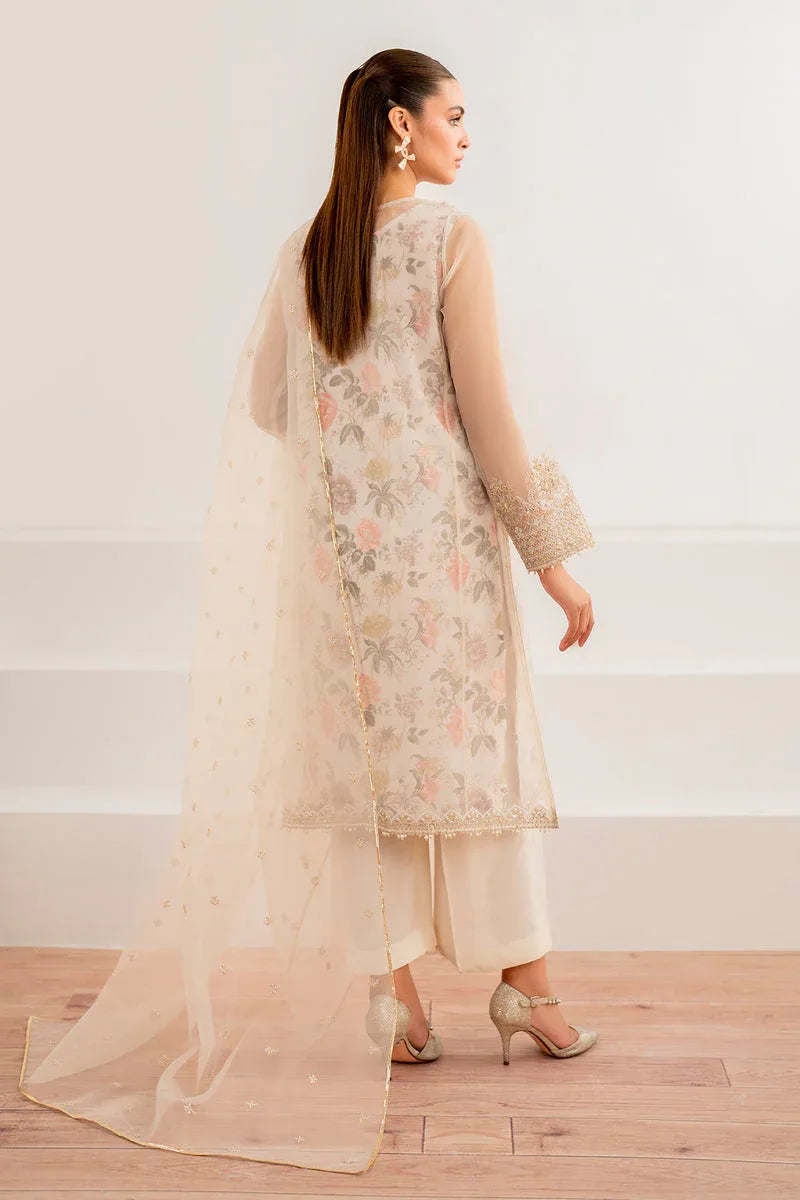 Baroque | Formal Collection | ORGANZA UF-699 - Aqsa Fabrics