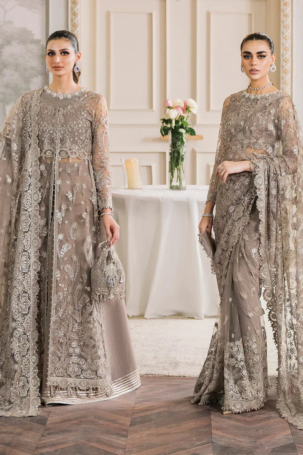 Baroque | Chantelle Embroidered Collection | CH12-06 - Aqsa Fabrics