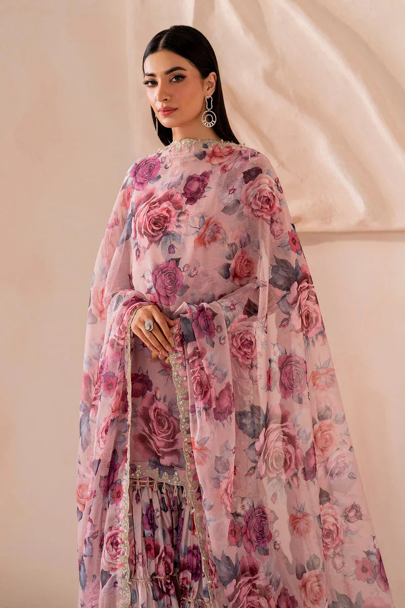 Baroque | Formal Collection | CHIFFON UF-708 - Aqsa Fabrics