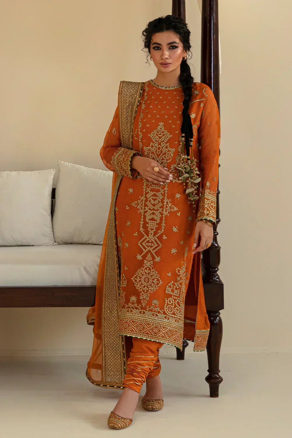 Baroque | Formals Collection | UF-392 - Aqsa Fabrics