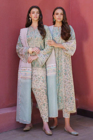 Baroque | Luxury Pret 24 | LAWN UF-577 - Aqsa Fabrics