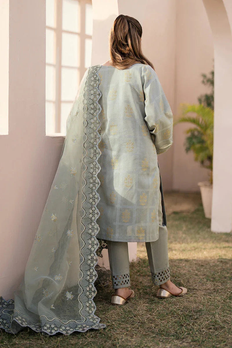 Baroque | Luxury Pret 24 | JACQUARD LAWN UF-603 - Aqsa Fabrics