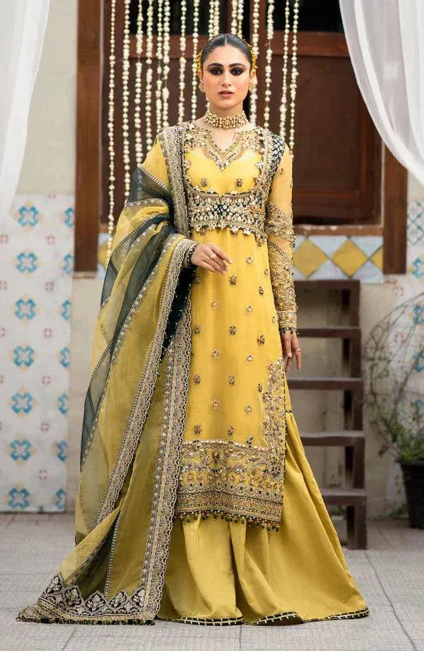 Eleshia | Zarin Wedding Formals 23 | Oriana - Aqsa Fabrics